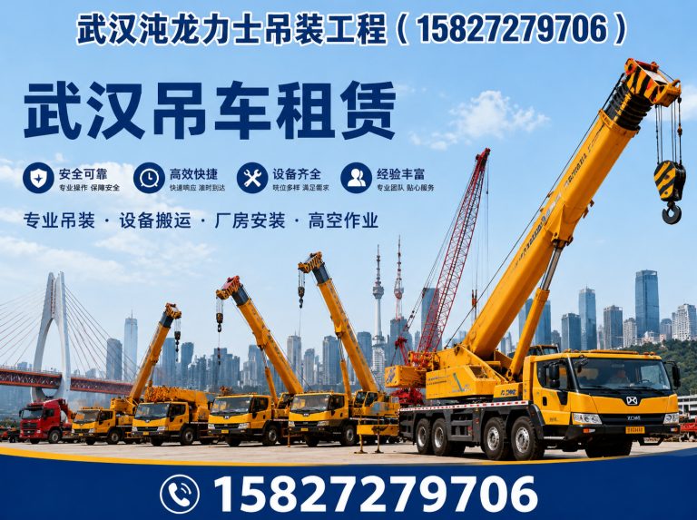汉南区随车吊租赁展示图
